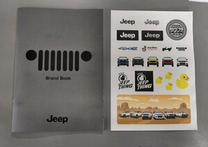 ジープ カタログ最新版 Jeep ブランドブックシール付 レネゲード コンパス コマンダー、ラングラー グランドチェロキー グラディエーター