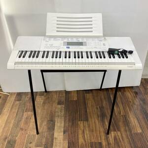 送料無料h57748 CASIO カシオ 電子ピアノ 光ナビゲーションキーボード LK-222 61標準鍵盤