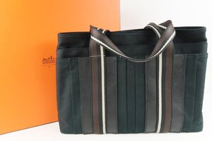 【新品同様・未使用】HERMES エルメス トロカホリゾンタルMM トートバッグ【RM59】