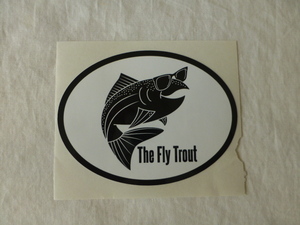 The Fly Trout ステッカー The Fly Trout トラウト Trout FLY FISHING Fly Fishing salmon サーモン