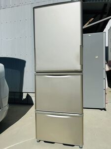 SHARPシャープ　冷蔵庫　冷凍庫　動作品　どっちもドア　350L 大容量　家庭用　電化製品　送料込み