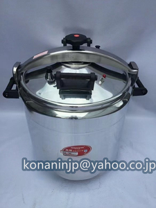 新品推薦★業務用圧力鍋 アルミニウム 大 ラーメン スープ 大型 厨房機器 プロ仕様 50L 直径44CM ガス火 適用人数約60