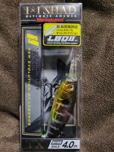 ★Megabass★I×I SHAD TX メガバス アイバイアイシャッド LBOⅡ GG GILL 新品未開封品 Length 57mm Weight 1/4oz Depth Max 4.0m 伊東由樹