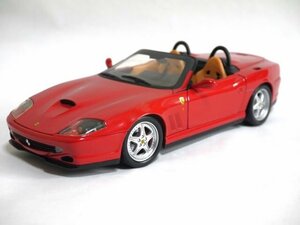 ▽ジャンク HOTWHEELS ホットウィール 1/18 Ferrari フェラーリ 550 BARCHETTA バチェッタ レッド ※本体のみ