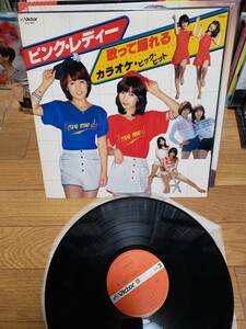 ピンク　レディー　LPアナログ盤　歌って踊れる　カラオケ　ビッグ　ヒット　まとめ買いがお得