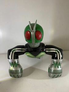 エンゼル　ブリキ　仮面ライダー　飛行タイプ　ブリキ　全長約２５cm　難あり 仮面ライダー フィギュア 昭和レトロ 当時物