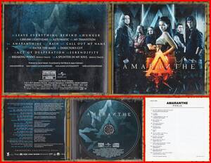 名盤♪北欧Metal≪国内盤SHM-CD≫AMARANTHE(アマランス)/Amaranthe♪DRAGONLAND♪NIGHTRAGE♪MERCENARY♪CyHra♪ENGEL