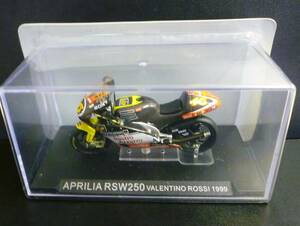 【未開封】 1/24 アプリリア RSW250 V.ロッシ #46 aprilia RSW 250 1999　MotoGP　 ixo　★ライダー＆マシ－ン解説冊子付き外箱入り
