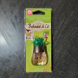 バハマ Bahama エアフレッシュナー カリフォルニアセンツ 芳香剤 USDM Californiascents FRESHENER Waikiki ワイキキワイルドハイビスカス