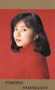 ★山口智子　傷有★テレカ５０度数未使用vg_290