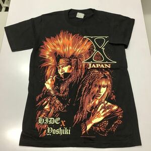 SR11A3. バンドTシャツ Mサイズ　X JAPAN ③ Xジャパン　hide Yoshiki