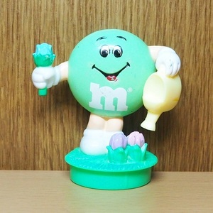 エムアンドエムズ　 フィギュア　イースター　グリーン　お花　 m&m　m&m’ｓ　アメリカ　チョコ　アメトイ　ミールトイ