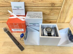 ■ 新品・未使用 OMEGA×Swatch オメガ スピードマスター MISSION TO THE MOON S033M700