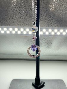 Swarovski◆ネックレス/-/SLV/トップ有/レディース