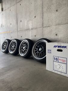 WORK Seeker FX ホイール ワーク シーカー 6.5J 16インチ +40 PCD100 タイヤ165/45R16 / ワゴンR スティングレー MOVE ムーヴ N-WGN Custom