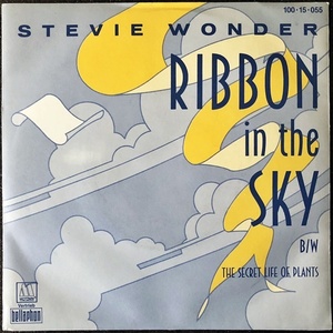 【Disco & Soul 7inch】Stevie Wonder / Ribbon In The Sky　