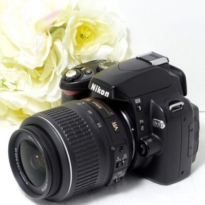 ★届いてスグ使える★ニコン Nikon D60 AF-S 18-55 VR レンズキット SDカード付き デジタル一眼レフカメラ