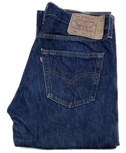 良品 濃いめ 90s USA製 ビンテージ Levis リーバイス 501 デニム パンツ ジーンズ / 98年製 ボタン裏524M? 501-6215