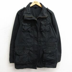 【30%OFF】古着 ギャップ GAP 長袖 ジャケット レディース 00s 黒 ブラック 23dec13 中古 アウター ジャンパー ブルゾン 3OF