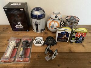 【送料無料】STARWARSスターウォーズ コレクションセット★新品未開封　ペッツ　菓子缶　フィギュア いろいろ　レアアイテム