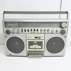 レトロ national ナショナル FM/AMステレオラジオカセットレコーダー ラジカセ RX-5500 ジャンク