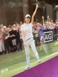 ・※　（　非売品　）　渋野日向子選手　２０１９　ＡＩＧ　全米女子オープン　優勝　クリアファイル　新品未使用品　※・