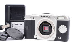 人気 Pentax ペンタックス Q10 コンパクトデジタルカメラ シルバー Qマウント 小型 軽量