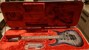 6/22迄の最終出品 定価50万 極美品 Ibanez最高峰Jcustom RG8870 エレキギター ハードケース付