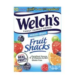 ウェルチ グミ Welch’s Fruit Snacks 22.7g×10袋