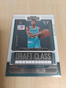 〇23-24 Panini Contenders Draft Class Contenders B.Miller ミラー 20