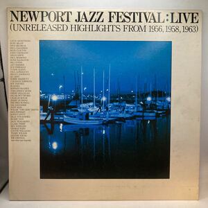 2LP ニューポート・ジャズ・フェスティバル Newport Jazz Festival Live 40AP 2771 unreleased highlights from 1956 1958 1963