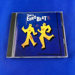 SC2 THAT’S EUROBEAT VOL.15 CD ザッツ・ユーロビート Vol.15