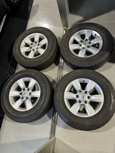 トヨタ　ランドクルーザープラド150 純正ホイール　ミシュラン　ラティチュードツアー　265/65R17　4本セット