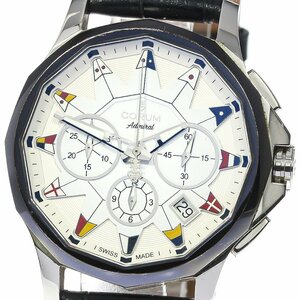 コルム CORUM 01.0096 アドミラルズカップ レジェンド42 クロノグラフ 自動巻き メンズ _769060【ev20】