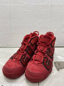 【NIKE ナイキ 】AJ3138-600 AIR MORE UPTEMPO CHI QS エアモアアップテンポ レッド 26cm メンズ 2401oki