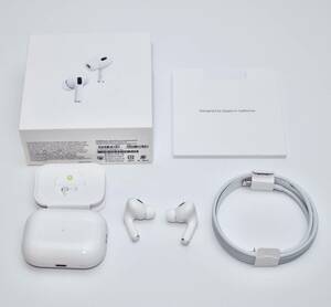 アップル Apple AirPods Pro（第2世代 エアーポッズ プロ） MagSafe充電ケース（Lightning）付き ワイヤレスヘッドフォン MQD83J/A