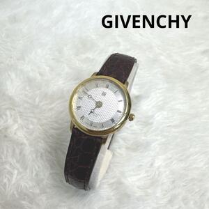 GIVENCHY ジバンシー アナログ 腕時計 レザーベルト