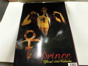 カレンダー：PRINCE OFFICIAL 1993 CALENDAR y