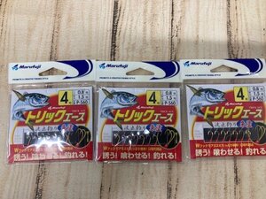 未使用商品♪　まるふじ　トリックエース　朱塗 4号　×　3個セット