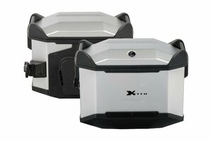 ヘプコ＆ベッカー XCEED サイドケースセット シルバー KAWASAKI