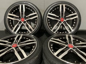 【MINERVA RADIAL F205 165/45R16】夏タイヤ【KYOHO Shallen シャレン 16インチ 5.5J4HPCD100+48】22年製 バリ溝　(MTD702)