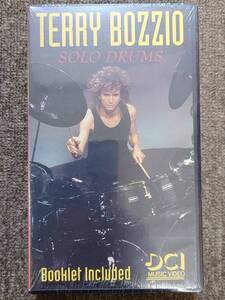 ビデオ　VHS テリー・ボジオ　/　ソロ・ドラム　TERRY BOZZIO / SOLO DRUMS DCI MUSIC VIDEO