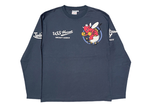 TEDMAN　ロングTシャツ　NAVY　40サイズ　試作品　TDLS-313