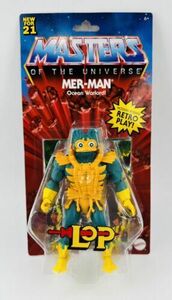 Mattel Masters of the Universe Origins MER-MAN LOP Action Figure 海外 即決