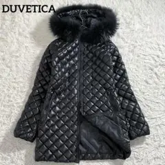 希少美品✨DUVETICA ACCA ダウンコート　ラクーンファー38 黒