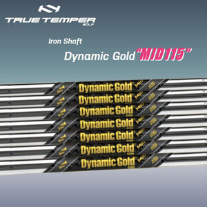 ★☆トゥルー・テンパーUS　“ Dynamic Gold MID115 ” S300　4～P　7本　新品☆★