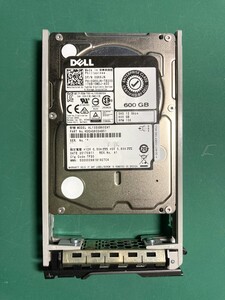  Dell 0GK6JN - AL13SXB60ENY Toshiba - 600GB 15k SAS 12Gb/s 2.5 HDD -SMART OK、PowerEdge用、キャディ付属