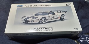 オートアート AUTOart 1:18 Ford GT　LM RaceCarSpec2 グランツーリスモ