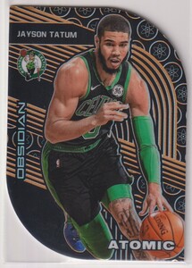 NBA JAYSON TATUM 2019-20 PANINI OBSIDIAN BASKETBALL Atomic Orange PRIZM REFRACTOR /35 枚限定 ジェイソン・テイタム リフラクター