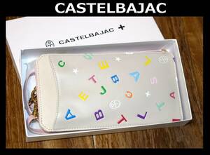 送料無料 特価即決【未使用】CASTELBAJAC ★ Lyra ミニショルダーバッグ スマホショルダー ★ カステルバジャック 定価1万8700円 087603 F